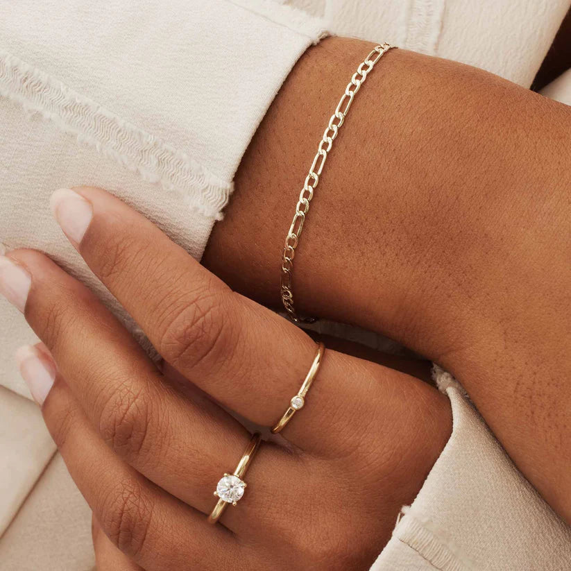 Neris Alaine Bracelet | 14k Gold Tone