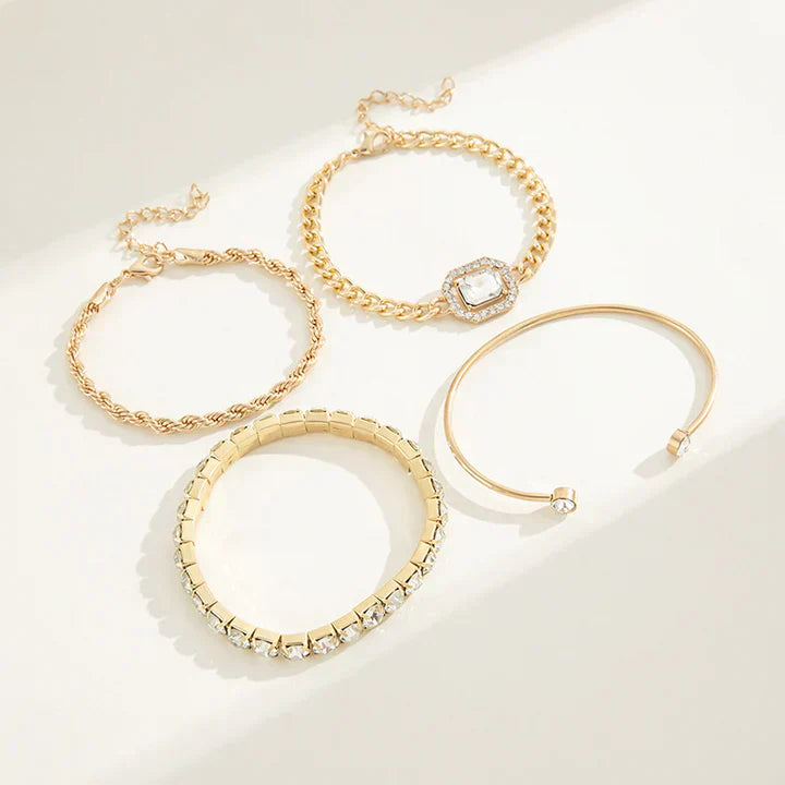 Domitia Calvina Bracelet Set Gold